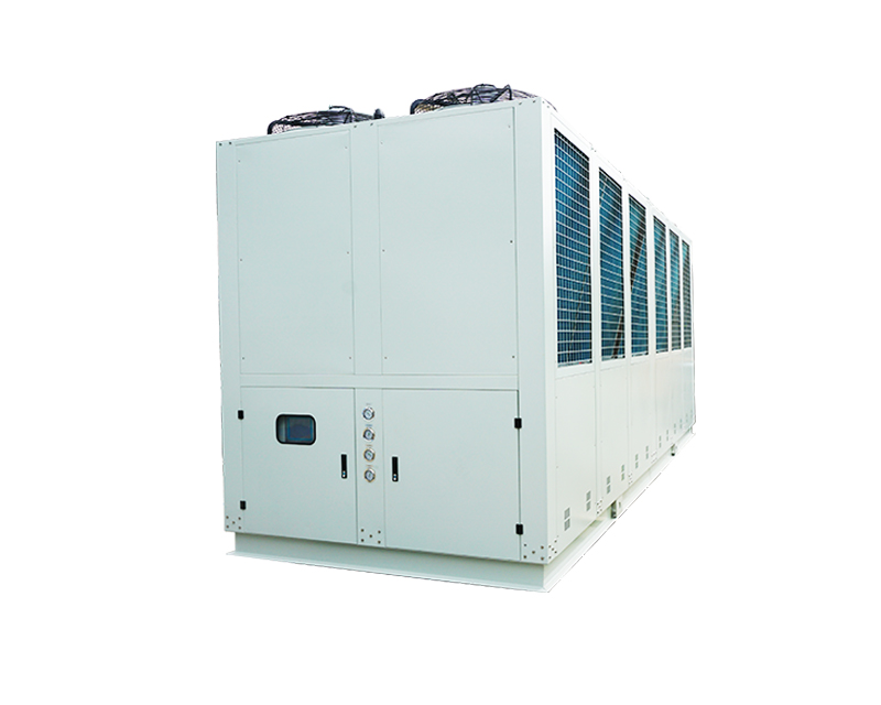 核電站、大型加工行業(yè)、發(fā)電工廠降溫用風冷螺桿式冷水機